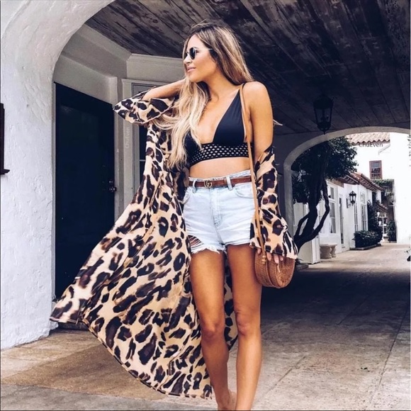 Other - 💞Animal Print Beach Cover Up 💞